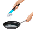 Soap Dispensing Dish Brush Set - Black
