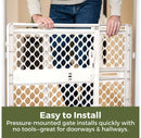Recycled Plastic Baby Gate - White