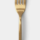 3pc Organic Tumbled Flatware Set Gold - Threshold™