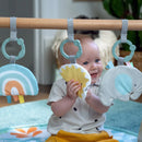Ingenuity: ity Sun Valley Wooden Toy Arch & Baby Play Mat
