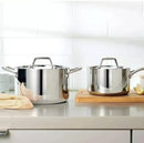 4 Piece Tri-Ply Clad Sauce Pan Set