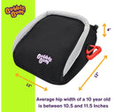 Inflatable Car Booster Seat - Travel Booster Seat - Black Style