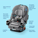 4Ever DLX 4-in-1 Convertible Car Seat - Charlie