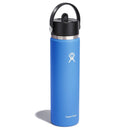 Hydro Flask 24oz Wide Mouth Flex Straw Water Bottle Cascade