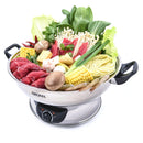 Electric Shabu Shabu Hot Pot - Silver
