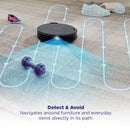 Robot Vacuum with SmartPath Navigation - Gray