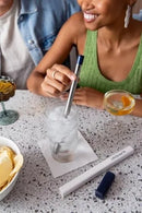Reusable Stainless Steel Water Filter Straws - 3 Pack