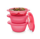 Food Storage Bowl Set - Pink