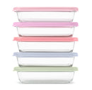 10-Piece Glass Meal Prep Food Storage Container Set