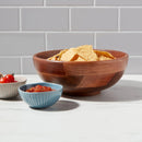 Wood Medium Serving Bowl