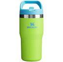 20 oz Stainless Steel Flip Straw Tumbler - Bright Lime