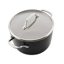 Hard-Anodized Ceramic Induction Cookware Set, 11-piece - Black