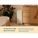45L Slim Step Trash Can - Clay