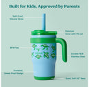 Kids Leakproof Vacuum Insulated Tumbler - Scuba Turtles