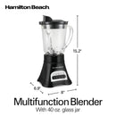 40z Multi-Function Smoothie Blender - Black