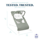 Highland Organic Portable Baby Bouncer - Sage