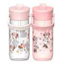 2pk 18oz Minnie Mouse Harmony Straw Water Bottle Pink
