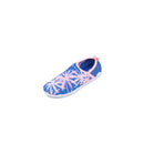 Junior Girls' Bootie Water Shoe - Blue/Pink Palm S