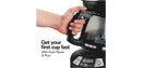 Beach 12 Cup Programmable Coffee Maker Black 46290