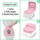 Prepare to Potty 3-in-1 System - Pink
