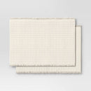 2pk Textured Solid Placemat - Threshold™