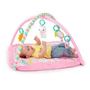 Daydream Blooms Activity Gym & Play Mat with Take-Along Toys for Newborns and Toddlers