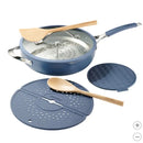 Ceramic Nonstick All-in-One Plus Pan Set