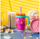 Vacuum Insulated Straw Tumbler - Bright Pink