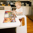 Toddler Tower Kids' Stepping Stool - White