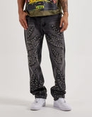 Caliber Munition Studded Straight Denim Jeans