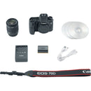 Canon EOS 70D DSLR Camera with 18-55mm STM f/3.5-5.6 Lens