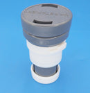 Caretaker Bayonet Style Cleaning Head Light Gray No Nozzle | 3-9-507