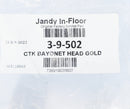 Caretaker (Jandy In-Floor) Bayonet Style Cleaning Head Only Pebble Gold 3-9-502