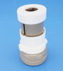 Caretaker (Jandy In-Floor) Bayonet Style Cleaning Head Only Pebble Gold 3-9-502