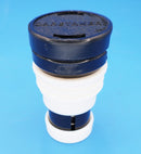 Caretaker (Jandy In-Floor) Threaded Cleaning Head Jet Black 3-9-511
