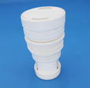 Caretaker Threaded Cleaning Head, No Nozzle, Bright White | 3-9-515