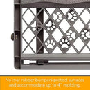 Paws Portable 40" Gate - Pressure Mounted, Fits 26"-40" Wide