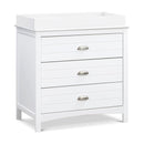 Nolan 3-Drawer Dresser - White