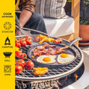Cast Iron Griddle - 10.5 Inch, Black