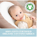 Aura Deluxe Organic Baby Bouncer & Rocker - Quilted Mocha