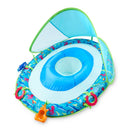 Sun Canopy Spring Float with Hyper-Flate Valve - Infant Pool Lounger