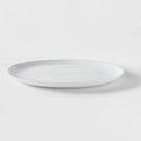 Oval Porcelain Serving Platter - White