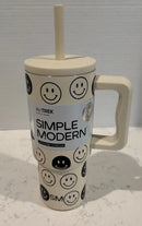 The Trek Simple Modern Happ Face Tumbler 24oz