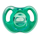 4pk Silicone Pacifier - Clear/Blue/Green