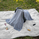 Baby Car Seat Cover - Pacific Blue