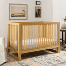 Nantucket 3-in-1 Convertible Crib w/ Toddler Bed Conversion Kit - Honey