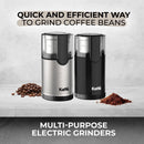 Electric Coffee Grinder - Black