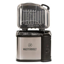 10 Liter XL Electric Fryer, Boiler, Steamer in Silver