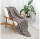Waffle Blanket for Adults, Extra Large - King 108" x 90”, Charcoal