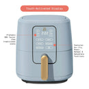 6 Quart Touchscreen Air Fryer by Drew Barrymore - Cornflower Blue